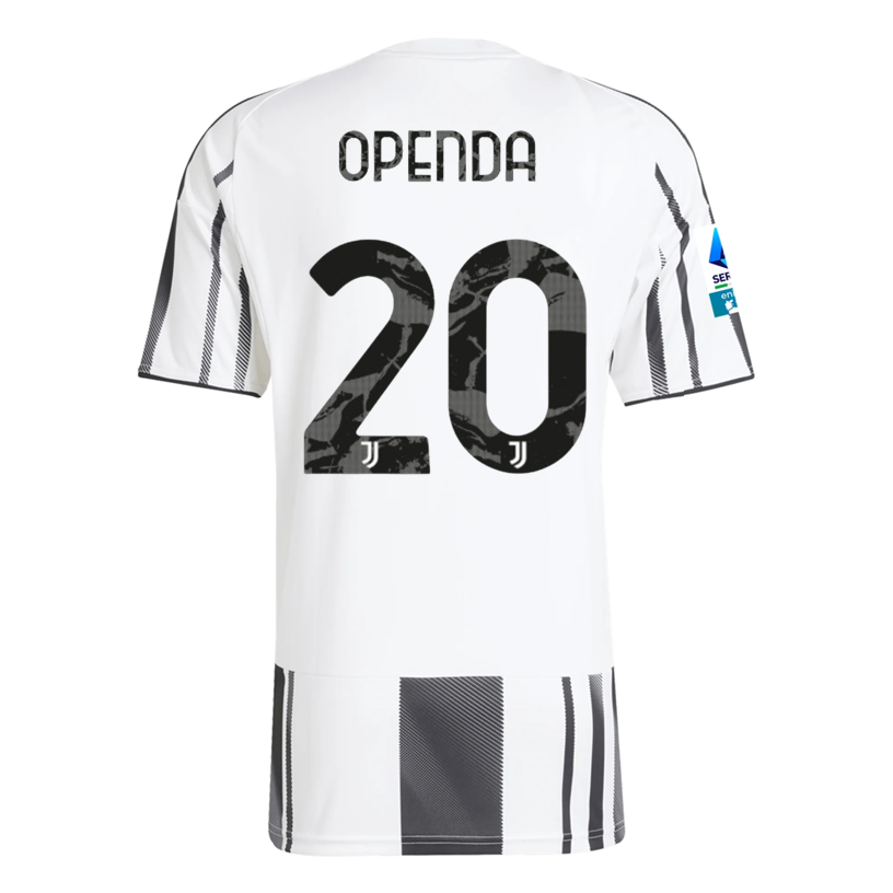 Juventus Openda 2025-2026 Ser Home Jersey – Authentic Shirt