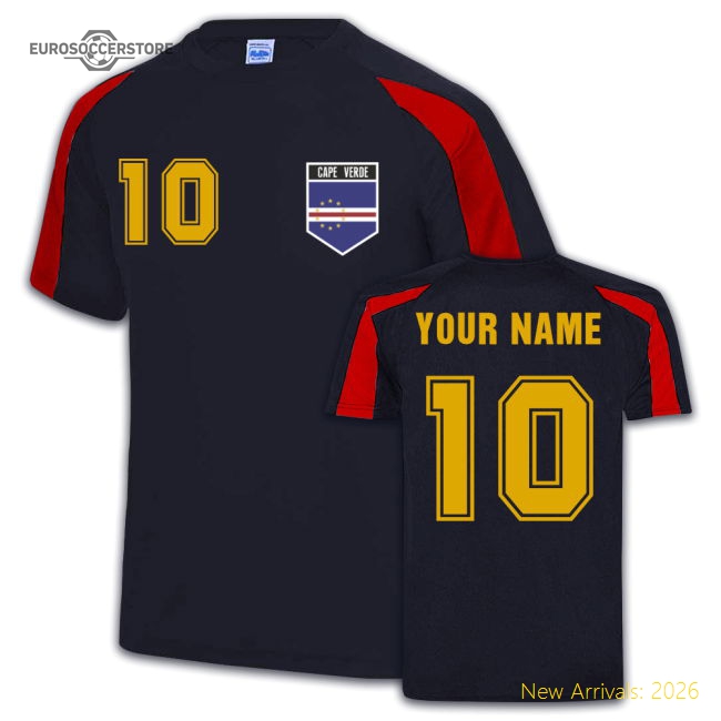 Exceptional Cape Verde Sports Training Jersey (your Name)