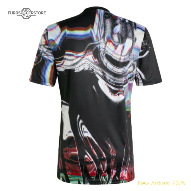 Elite Performance 2025-2026 Man Utd Pre Match Shirt Black