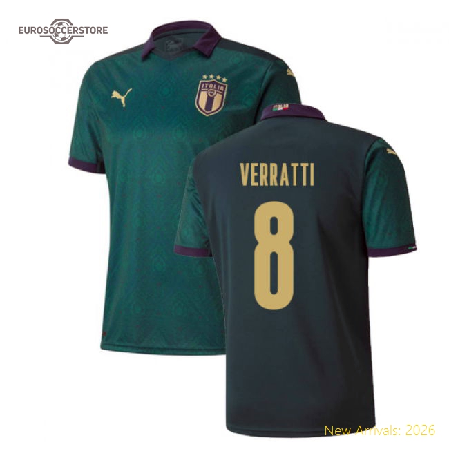 High-quality Kids Football Team Verratti Jersey 2024-2025 Stretchy