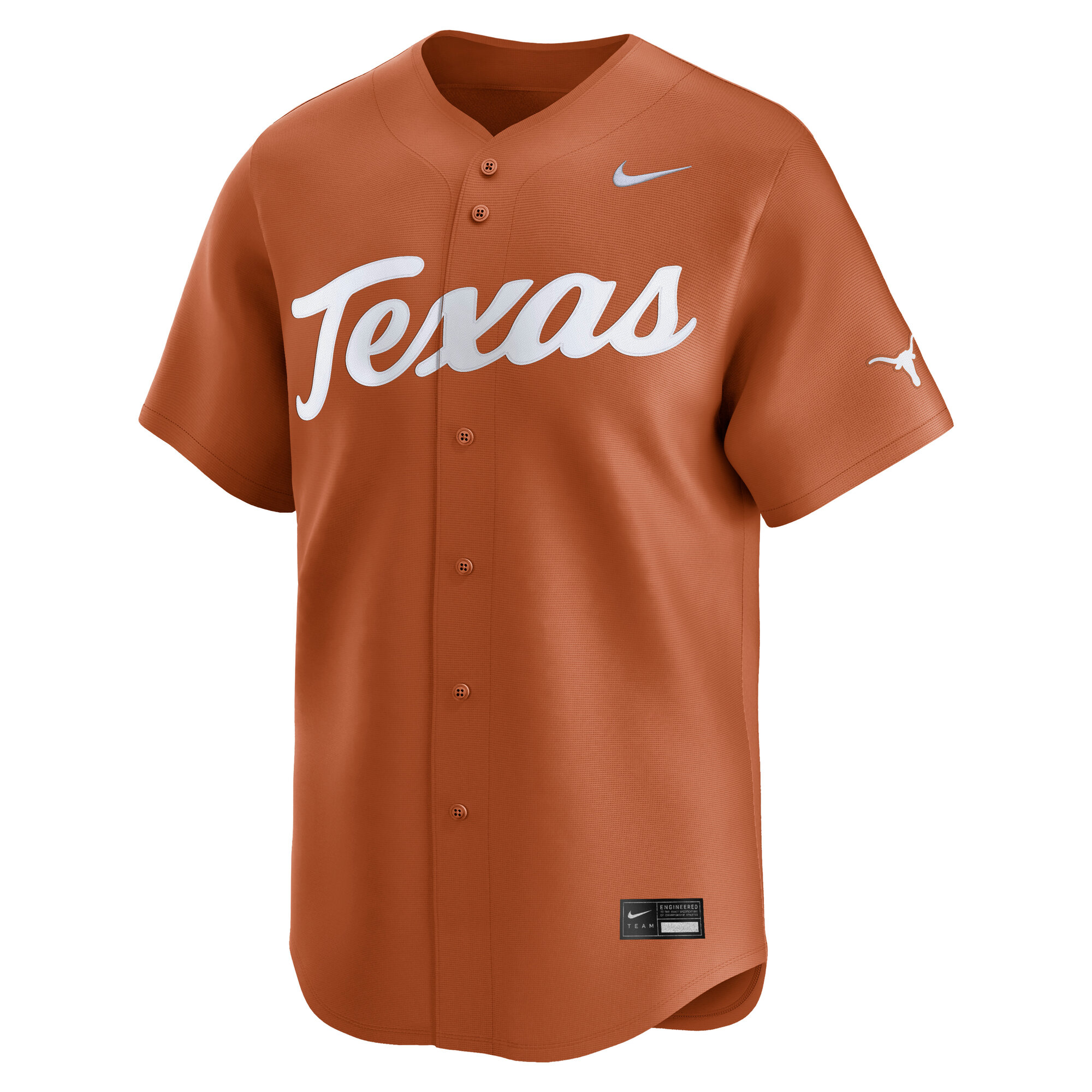 [DDG] Texas Longhorns Baseball Limited Jersey - Texas Orange