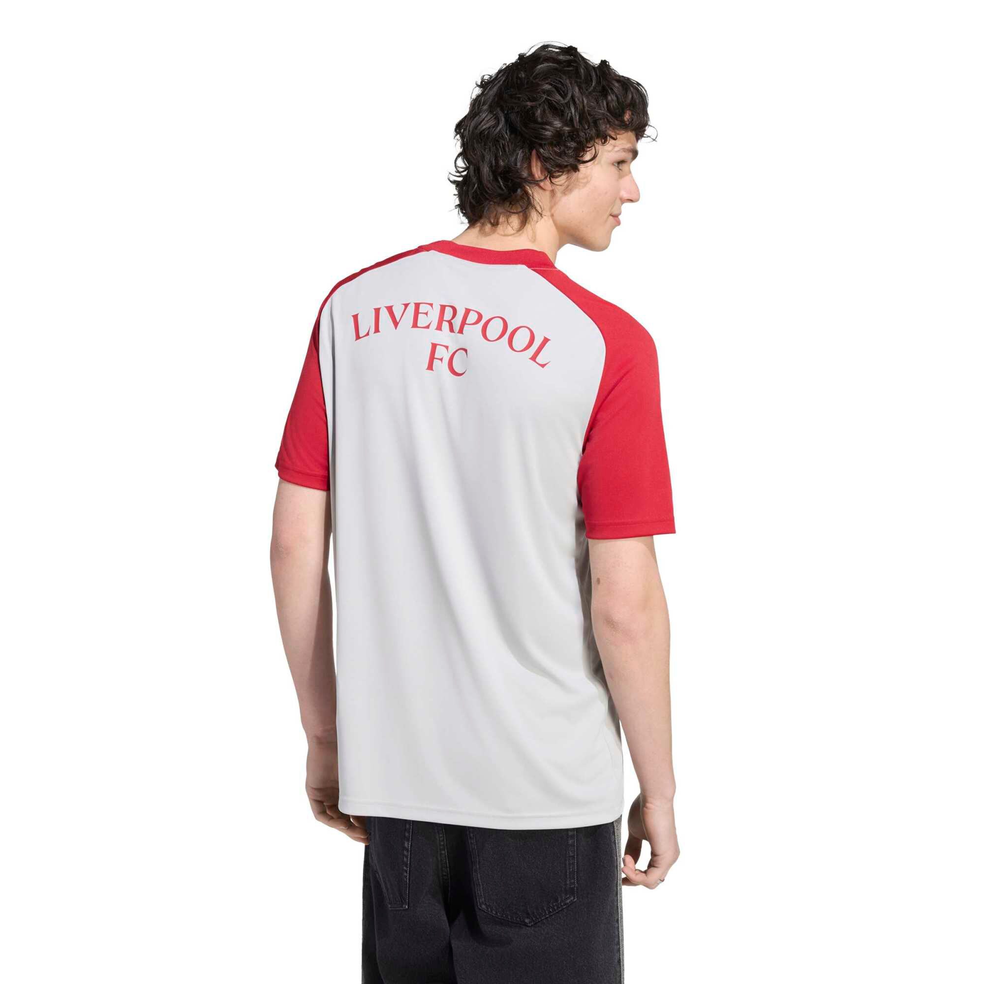 [SJH] Liverpool 2026/27 Away Pre-Match Jersey Top - Gray/Red