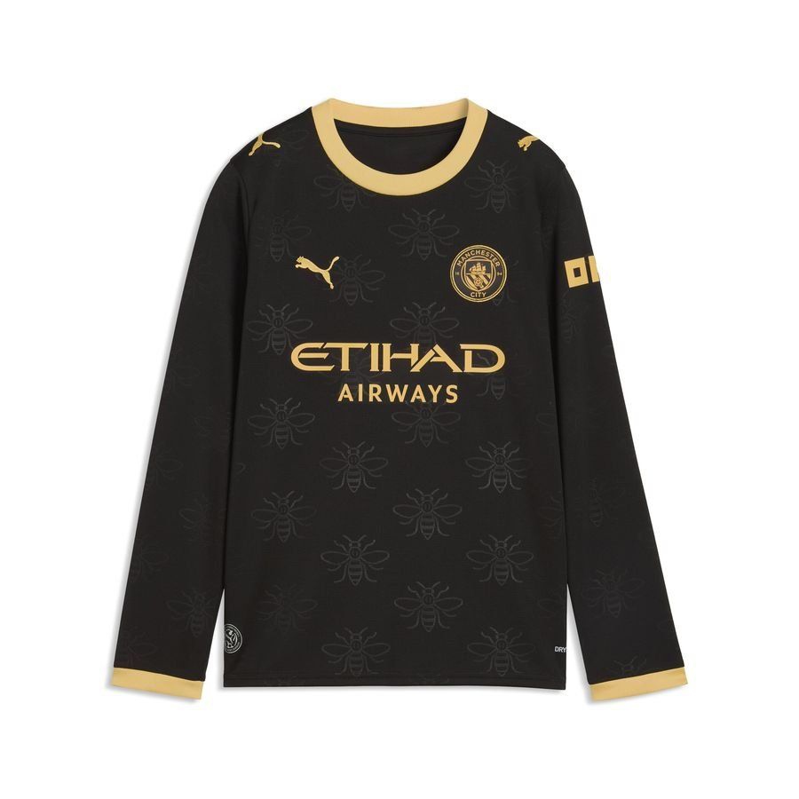 Manchester City Away Shirt 2026/27 Kids Long Sleeves PRE-ORDER