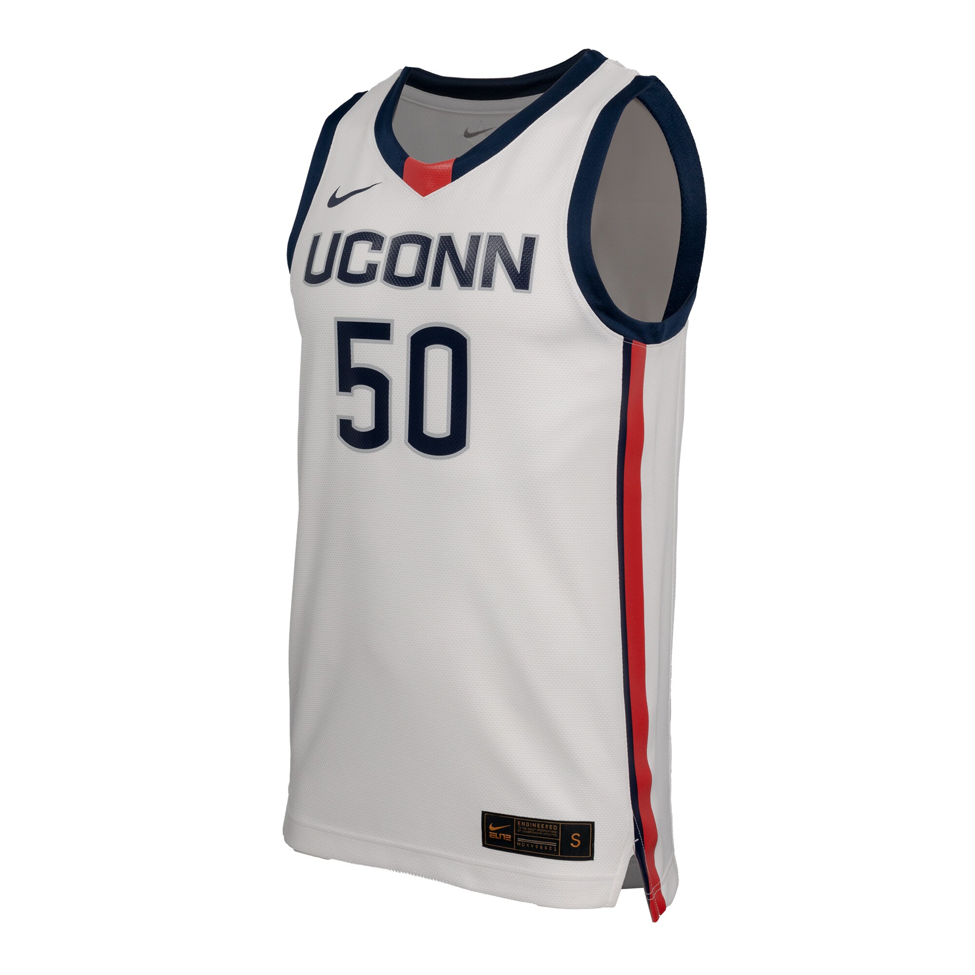 [NJP] UConn Huskies Replica Basketball Jersey - White