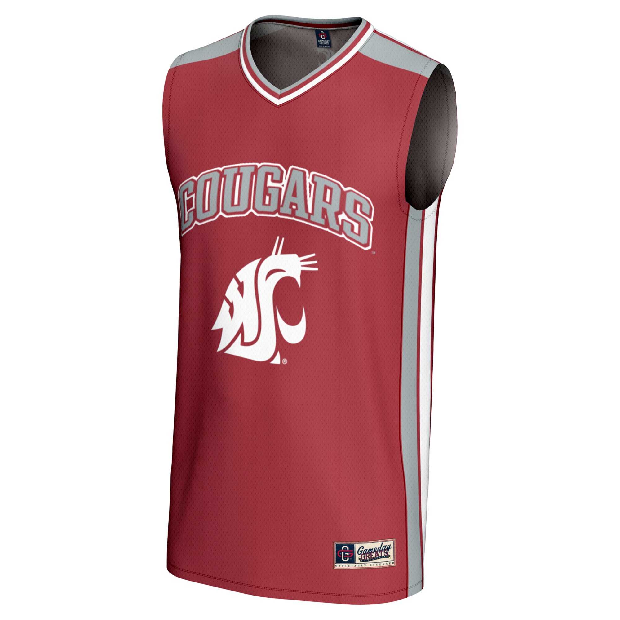 [DDG] Washington State Cougars GameDay Greats Youth Spirit Basketball Jersey - Crimson