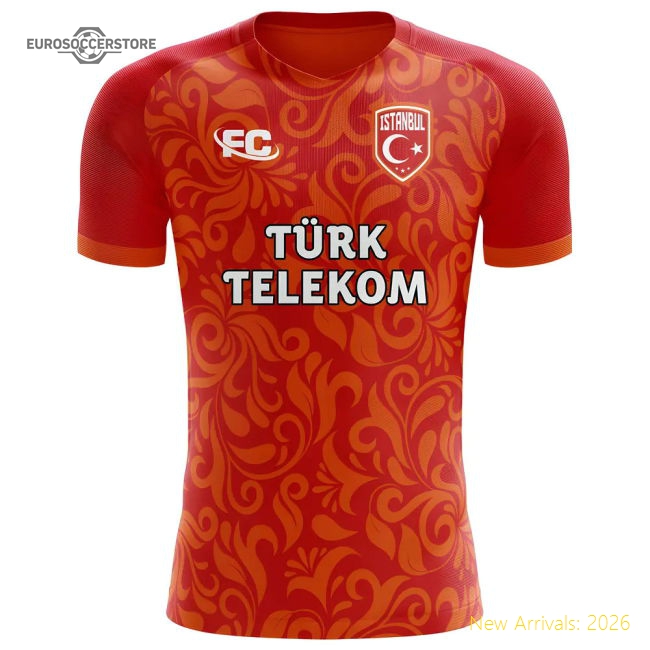 Galatasaray Fans Culture Home Concept Kit 2018-2019 Game Day Jersey
