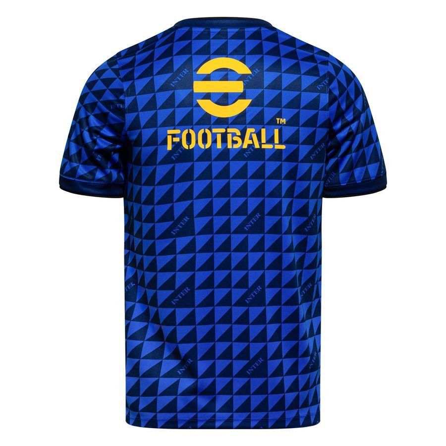 Inter Training T-Shirt Pre Match - Lyon Blue/Black/University Gold