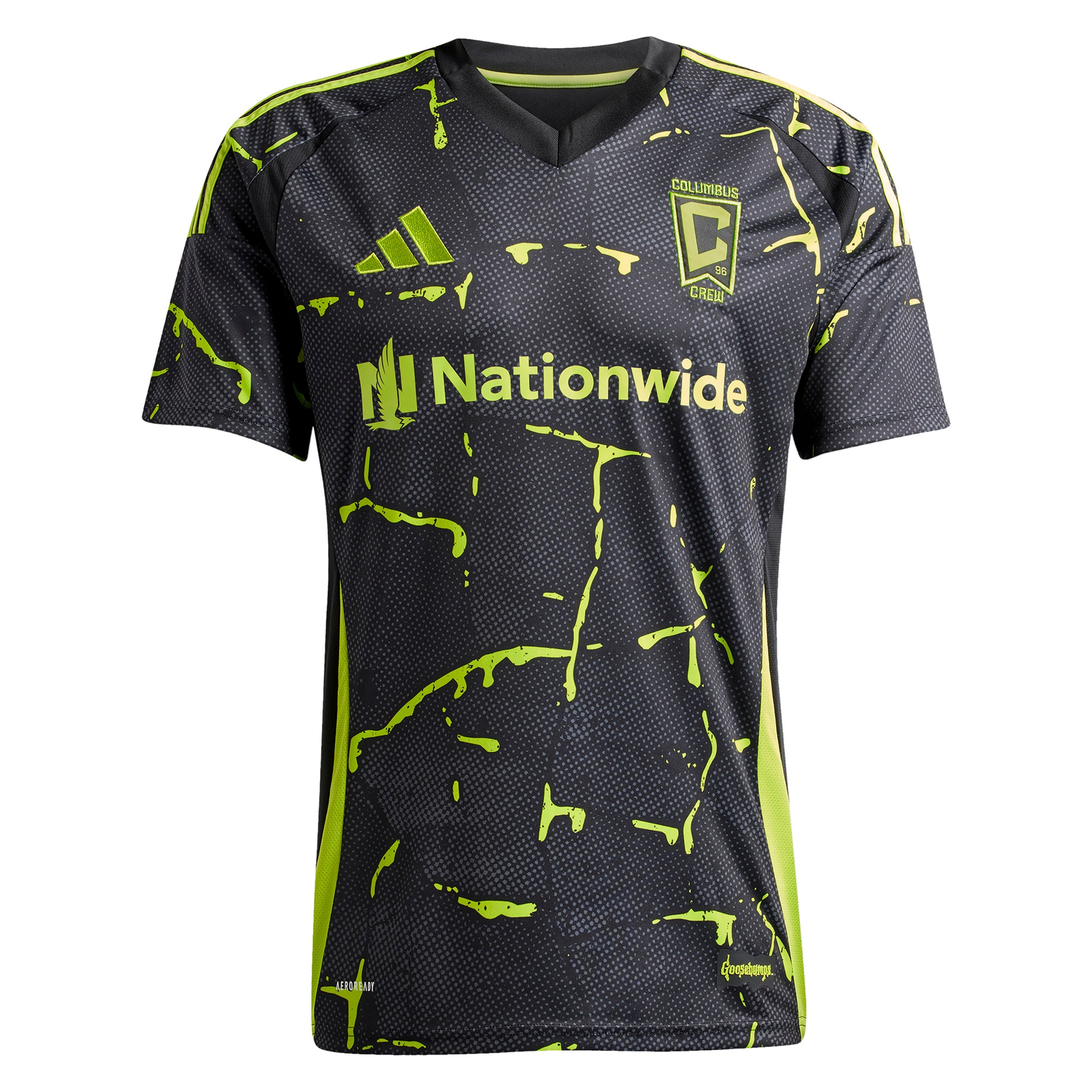[SJH] Diego Rossi Columbus Crew 2025 The Goosebumps Kit Replica Player Jersey - Black