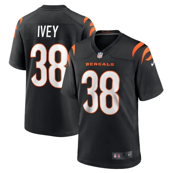 None Game NFL Jersey - Black | Elite Football Apparel | NFL Football