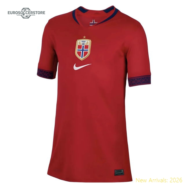 2025-2026 Norway Womens Team Home Shirt (Kids)
