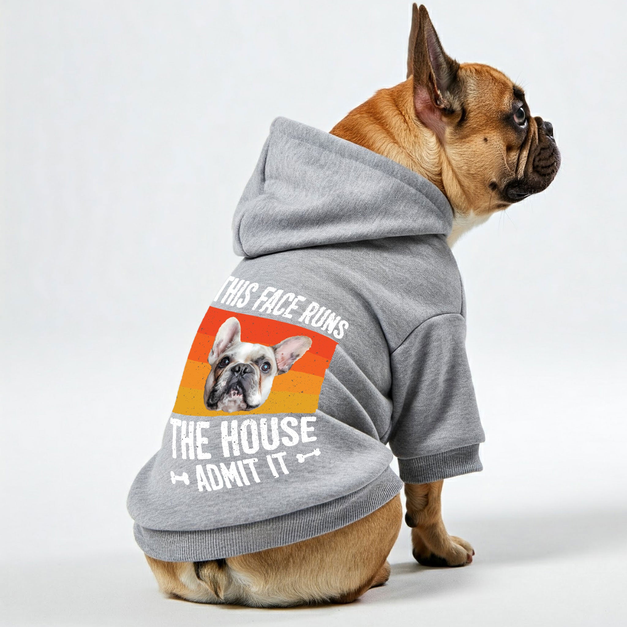 This Face - Personalized French Bulldog hoodies with funny quotes and your frenchie’s face – Stylish, Cozy, and Premium 100% Cotton