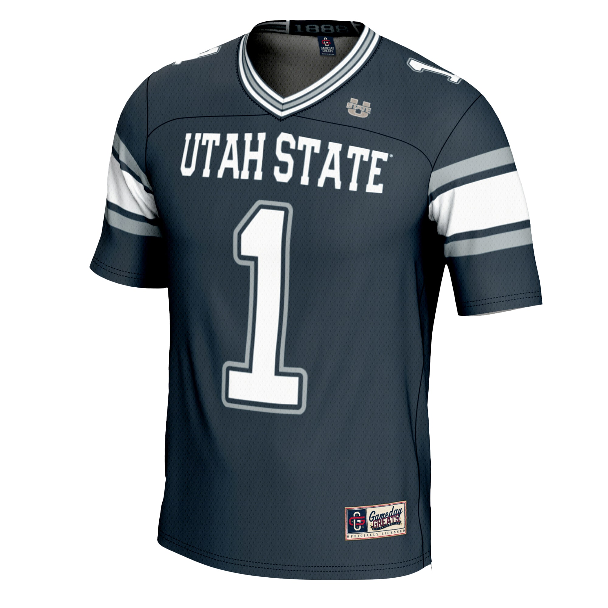 #1 Utah State Aggies GameDay Greats 26/27 Football Jersey - Navy