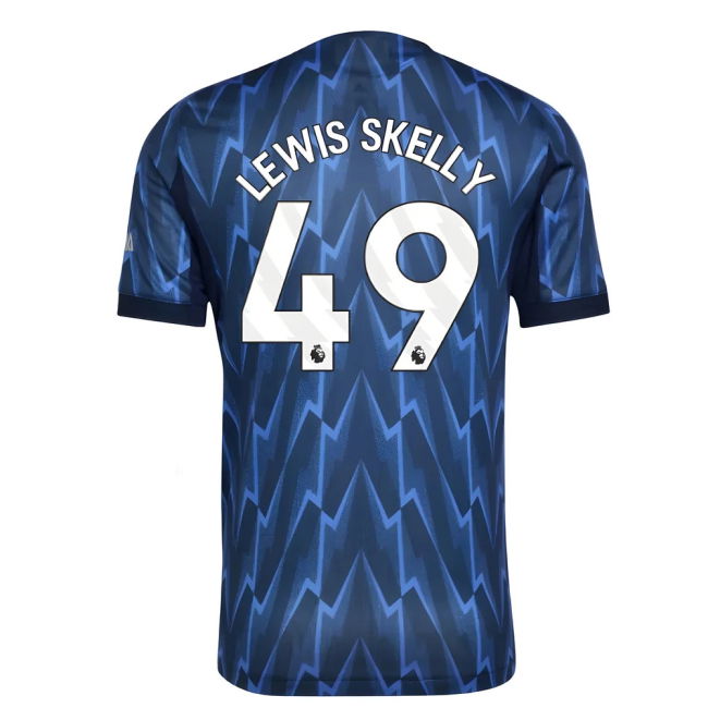 2025-20 Arsenal Nike Away Football Jersey Lewis Skelly 49 L S