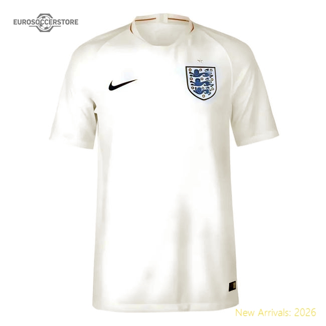 High-performance England 2018-2019 Official Home Jersey