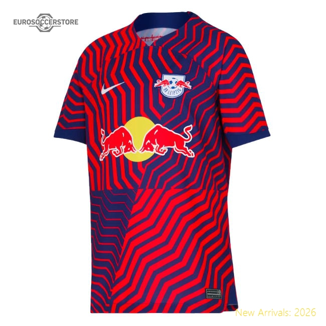 Premium-grade 2023-2024 Red Bull Leipzig Away Shirt (kids) (mukiele