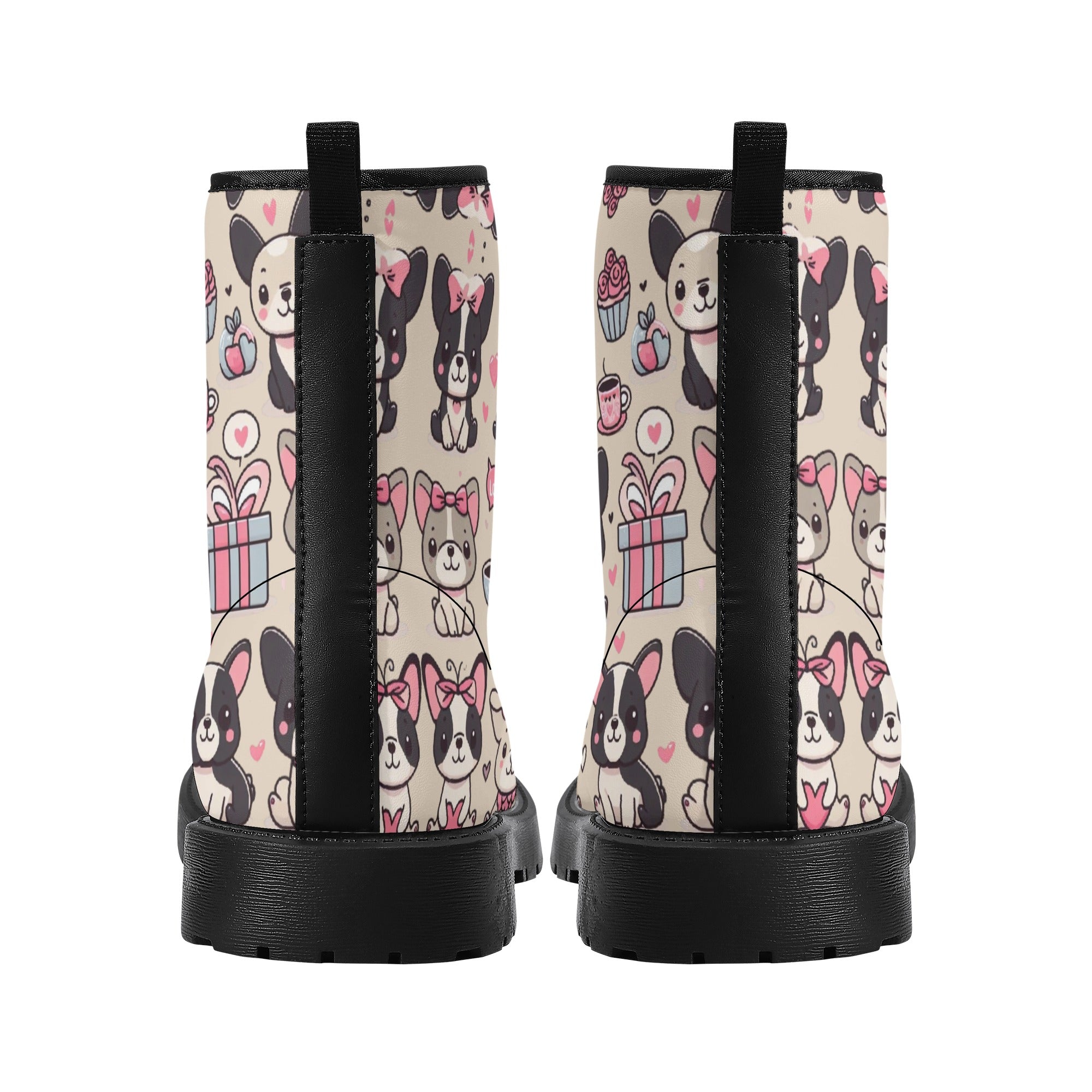 Hazel - Casual Leather Boots Pet Owner Apparel | Comfy Fit