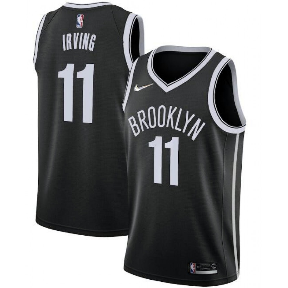 Elite Brooklyn Nets 11 Black Jersey - Fan Favorite