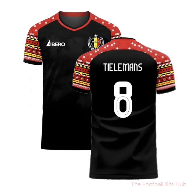 Belgium 2024-2025 Away Concept Football Kit (Libero) (7-8y) (BNWT) (Tielemans 8)
