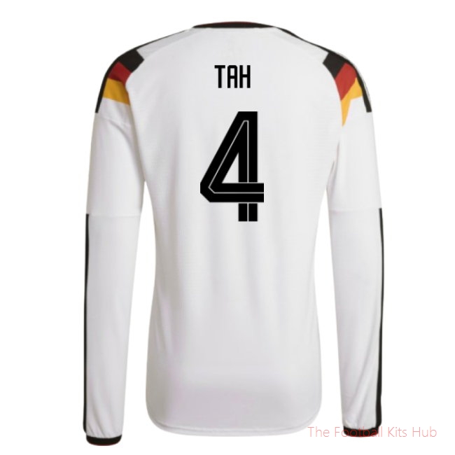 [JED] 2026/27 Germany Authentic Long Sleeve Home Shirt (Tah 4)
