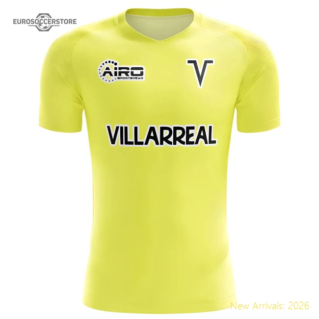 Supporter 2025-2026 Villarreal Concept Training Shirt (Yellow) - Baby