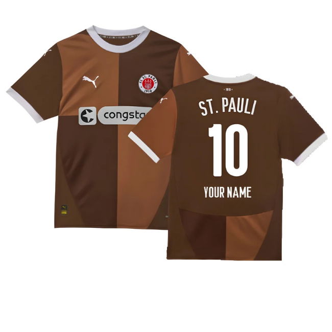 St Pauli Modern Home Jersey 2024-2025 #55