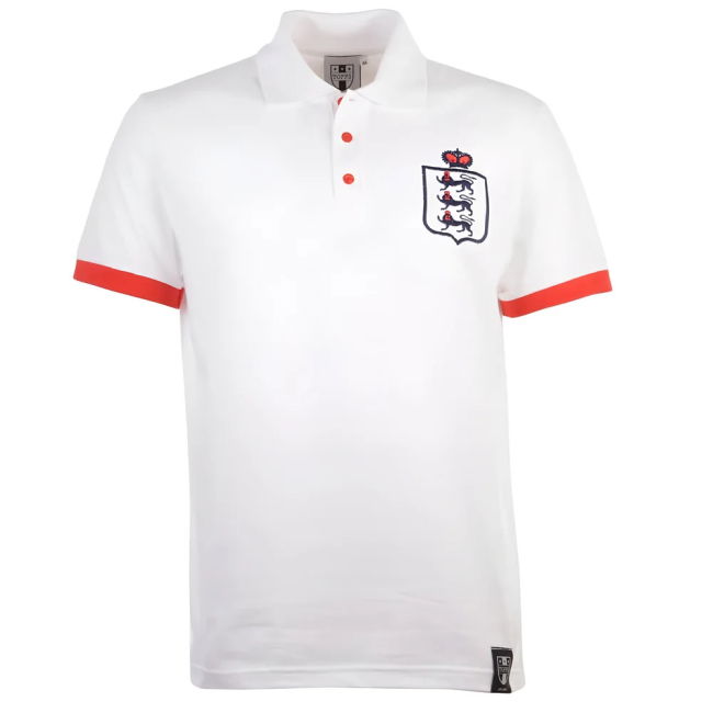 Official England White Polo Kit High Jersey Kit Premium