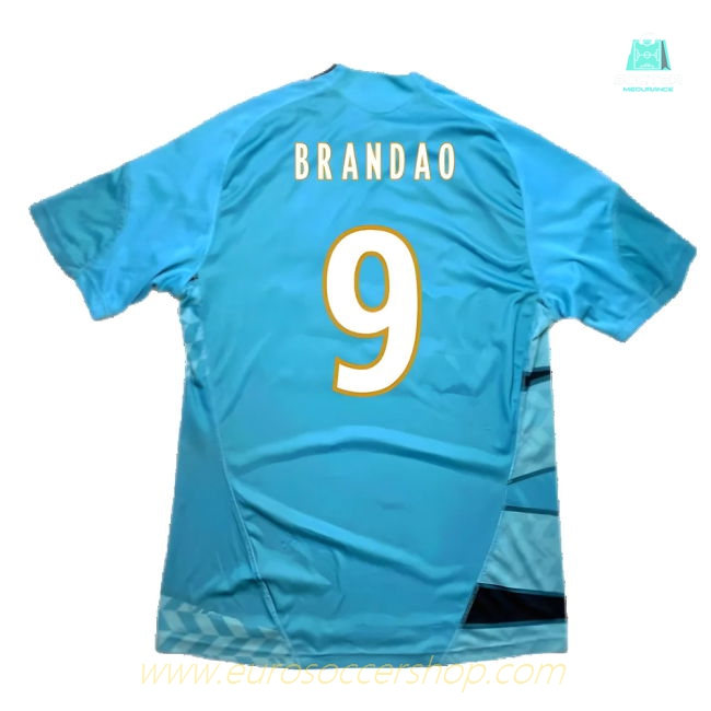 Marseille 2009-10 Away Shirt ((Excellent) M) (Brandao 9)