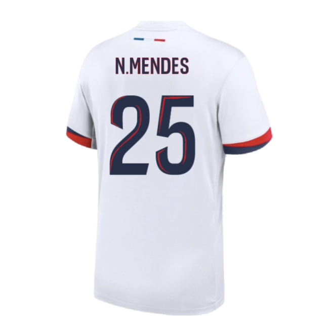 Trending Supporter 2024-2025 Psg Away Shirt (N.Mendes 25)
