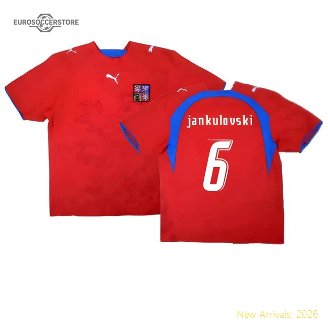 Official Czech Republic 2024-2025 Official Home Jersey Classic