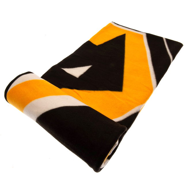 Adult Wolverhampton Wanderers FC Pulse Fleece Blanket