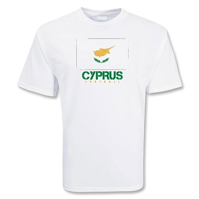 Premium Cyprus Football T-Shirt Jersey Replica Official