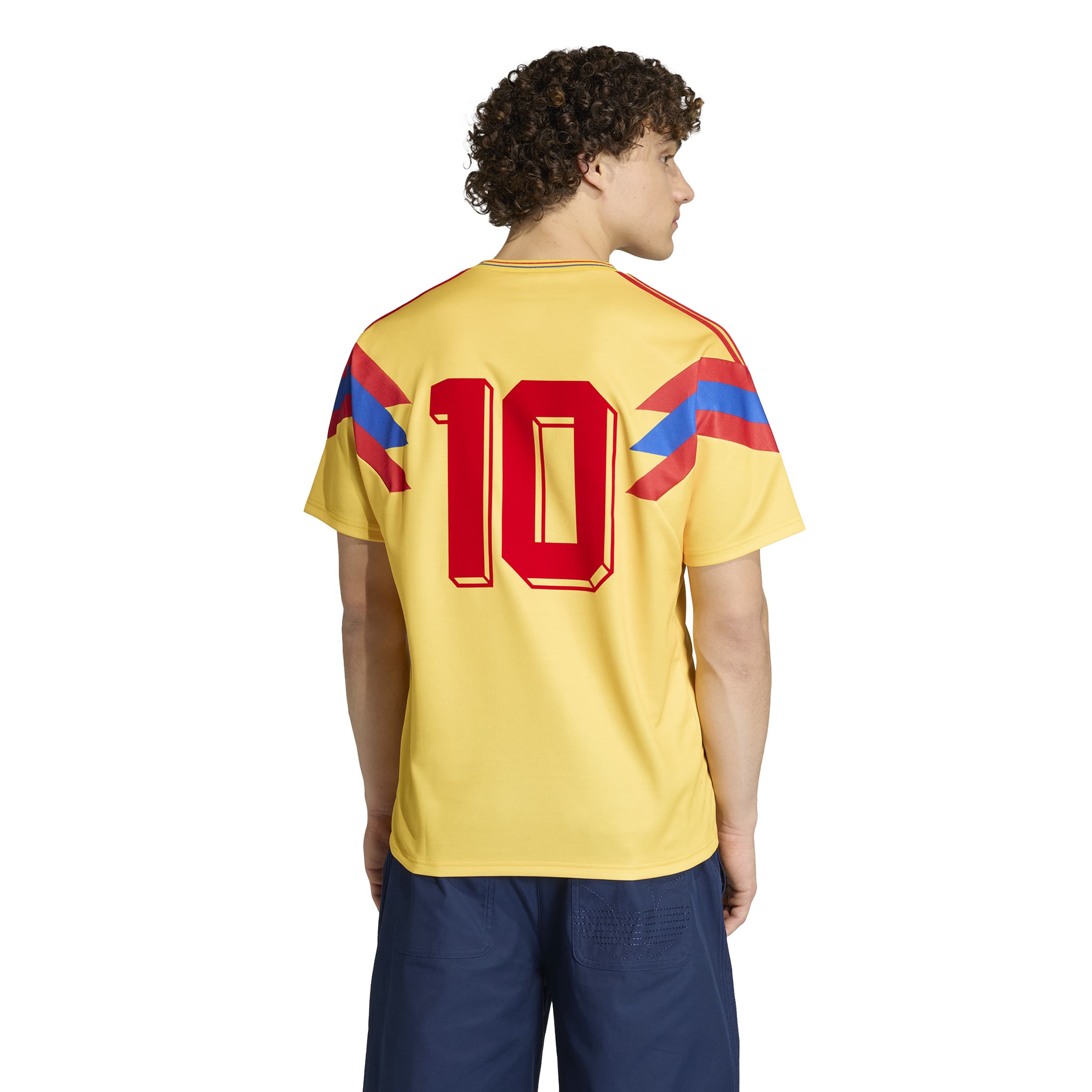 [SJH] Colombia National Team 1990 Bringback Home Jersey - Yellow