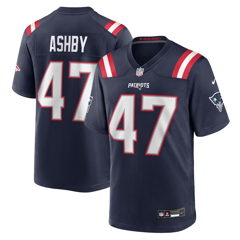 None Julian Ashby New England Patriots Dynamic Replica Jersey