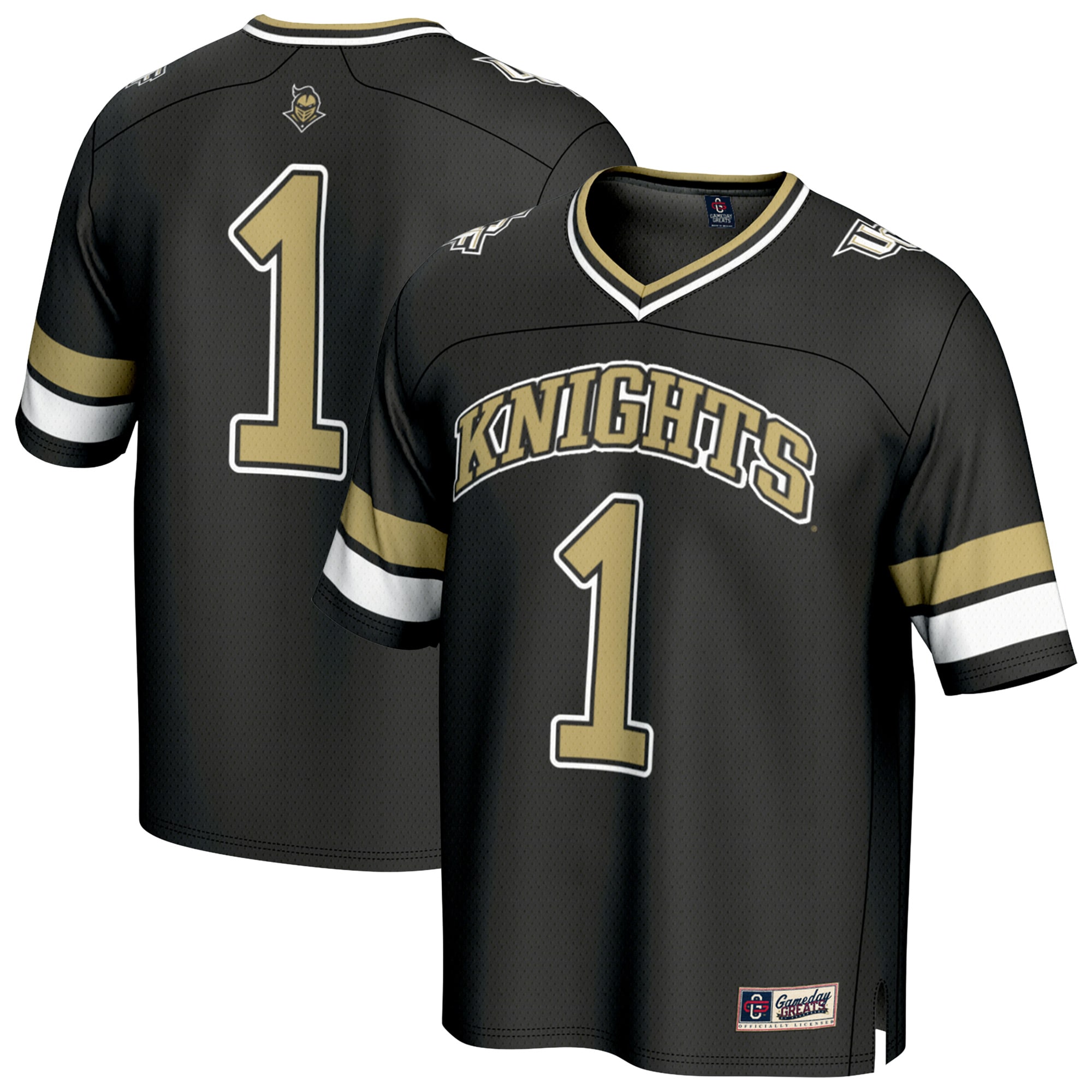 [NJP] Women's UCF Knights GameDay Greats Lightweight Collegiate Football Fashion Jersey - Black