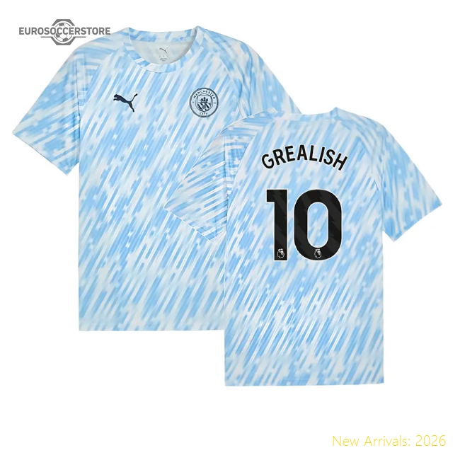 Official Home Premier League Team Grealish Jersey 2025-2026