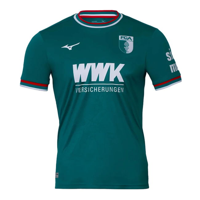 2024-2025 FC Augsburg Away Contemporary Shirt Moisture Wicking