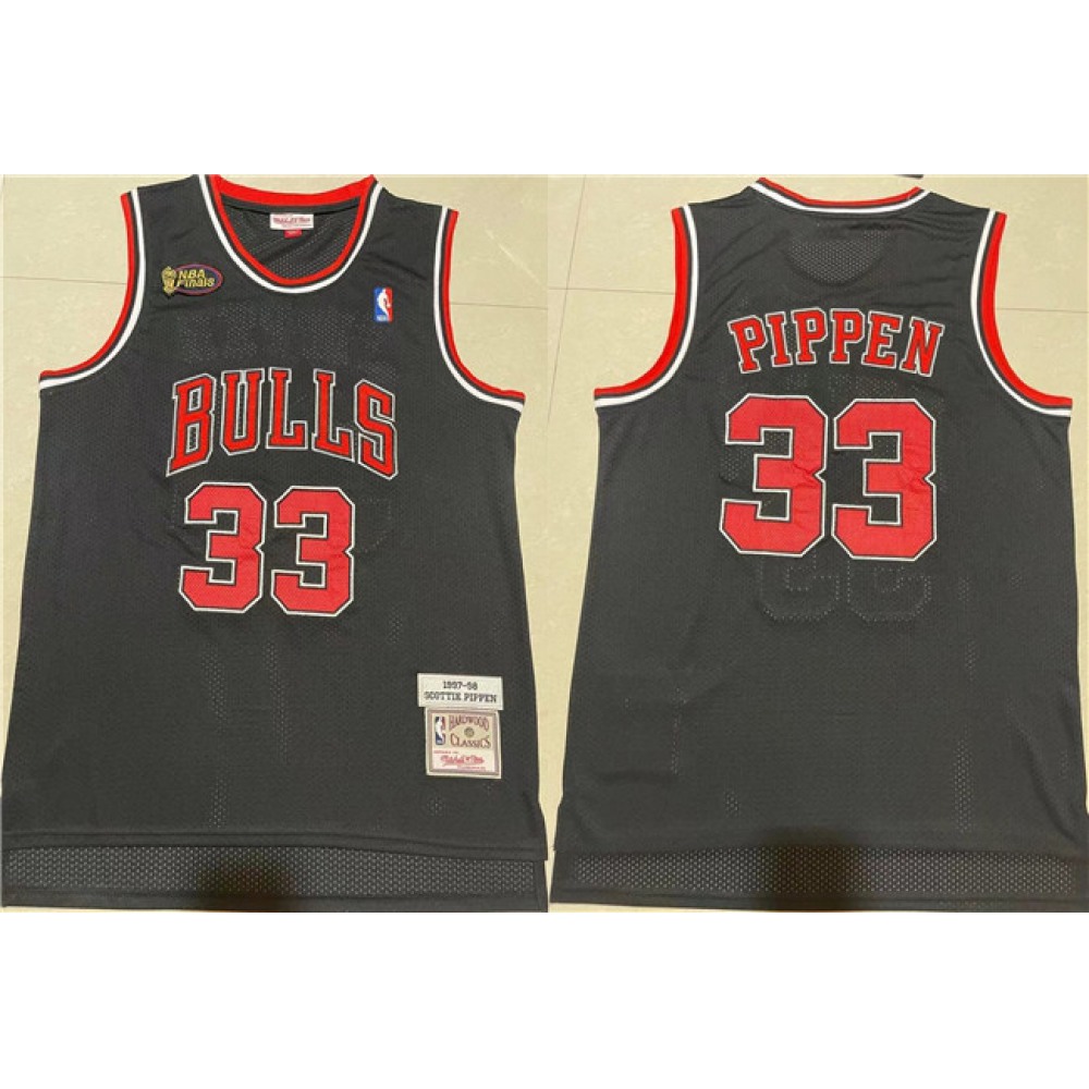 Chicago Bulls 33 Jersey Black - Game Day Essential