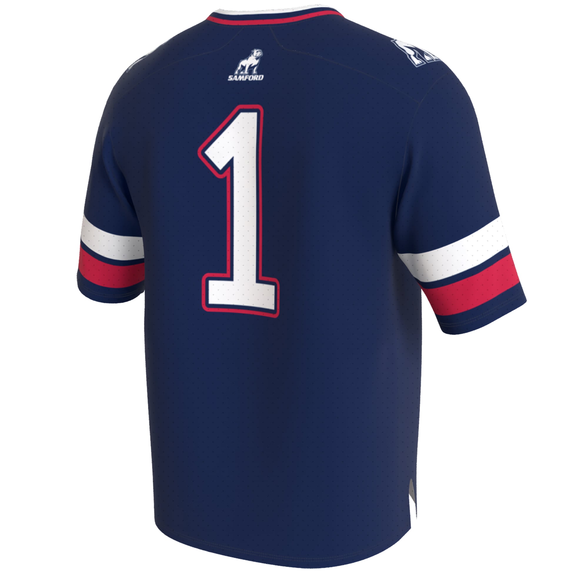 Unisex Royal Samford Bulldogs Lightweight Collegiate Football Fashion Jersey