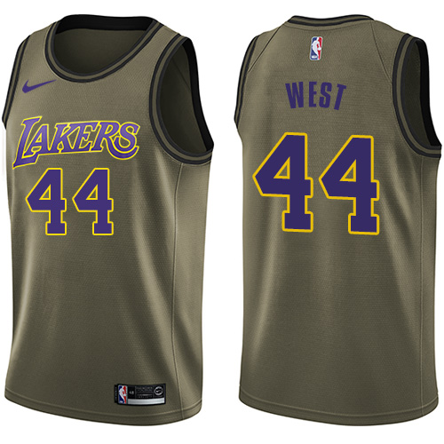 Nike Lakers Green Angeles Lakers #44 Jersey - Reasonably Priced