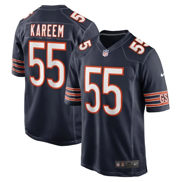 None Khalid Kareem Game Jersey - Navy | NFL Player Jersey | NFL Footba