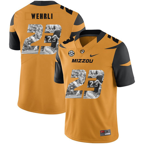 Men's None Gold 2024 home jersey Roger Wehrli #23 breathable Jersey