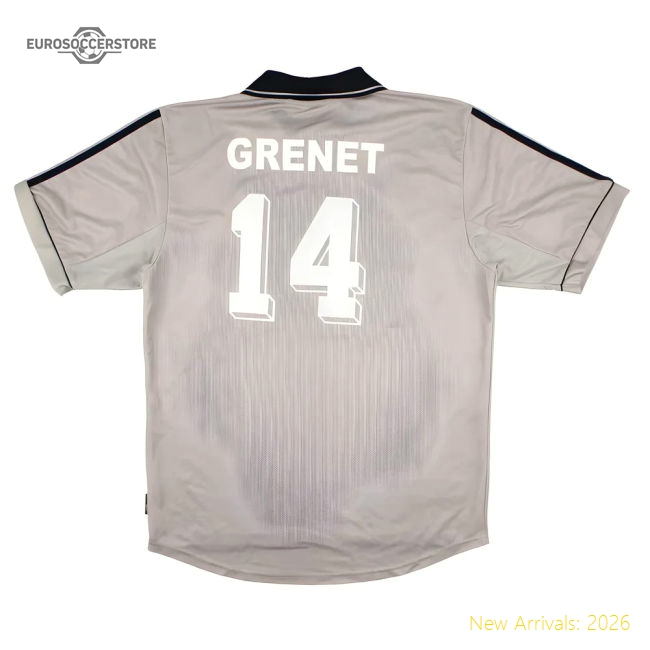 Premium Bordeaux 2000-01 Third Shirt (M) Grenet #14 (Very Good)