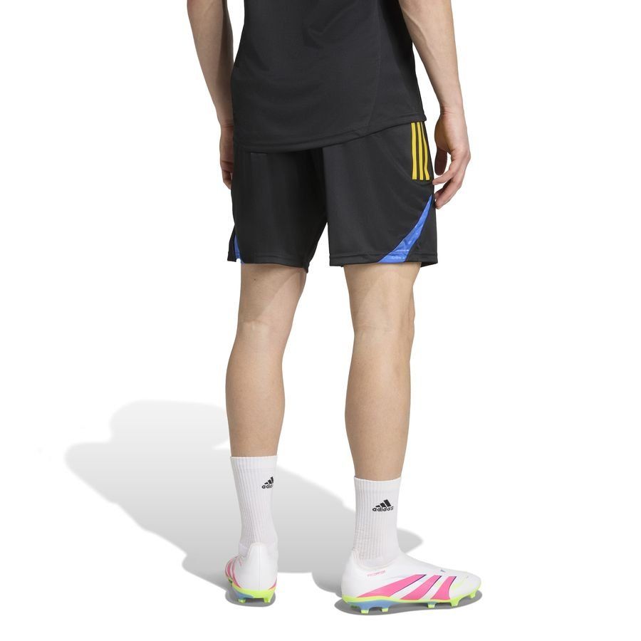 Manchester United Training Shorts Tiro 25 Eu Jet Black/hi Res Blue/tri