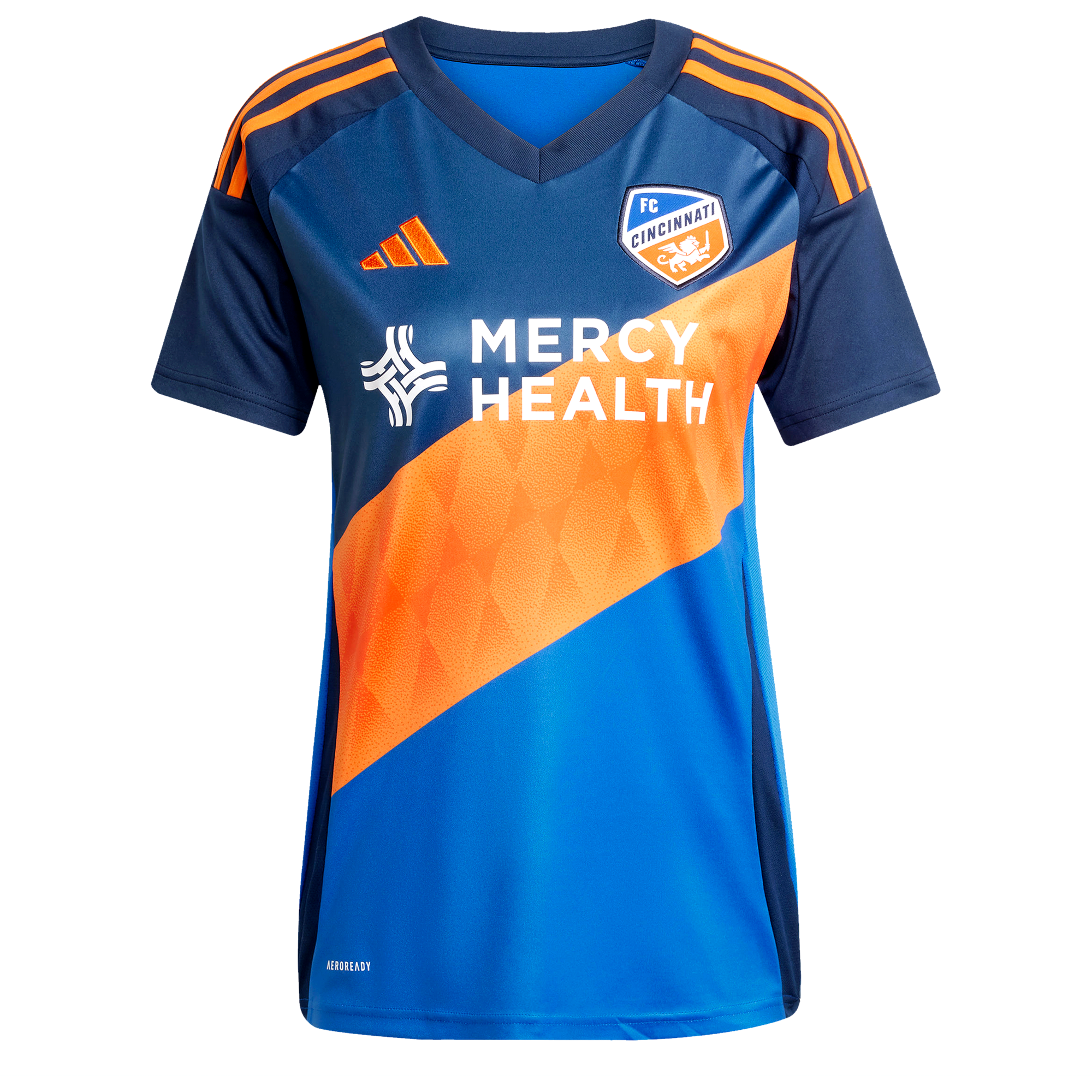 [LK] Pavel Bucha FC Cincinnati Women's 2025 Orange and Blue Legacy Kit Replica Jersey - Blue