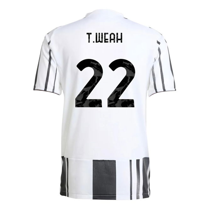 Juve Juventus Authentic Home Shirt T Weah #22 Pro Series True 2025...