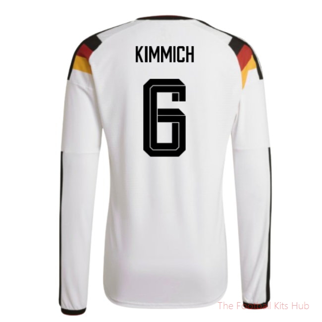 [EFS] 2026/27 Germany Authentic Long Sleeve Home Shirt (Kimmich 6)