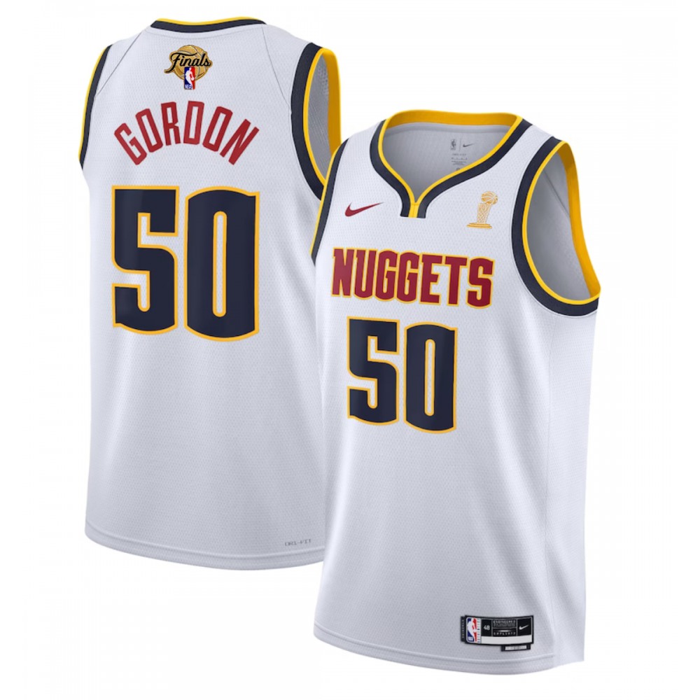 Performance Jersey Denver Nuggets 50 - White - Basketball Fan Gear