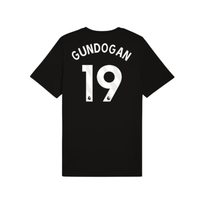 Premium 2025-2026 Man City Ftbless Tee (black) (gundogan 19)