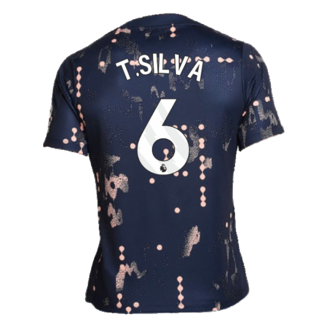 2024-20 Chelsea Authentic Home Soccer Jersey Silva 6 L M S