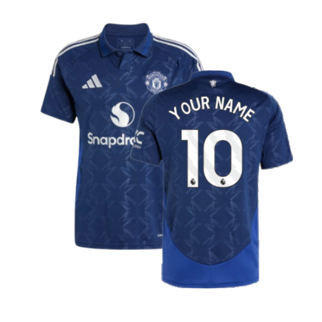 Man Utd Away Kit 2024-2025 Fan Wear Jersey Stadium Approved